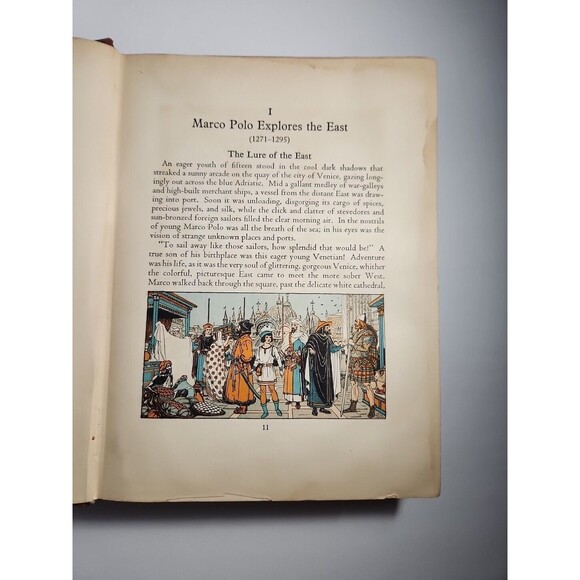 My Book of History - Explorations - 1933 - First Edition - Illustrated - Picture 9 of 10